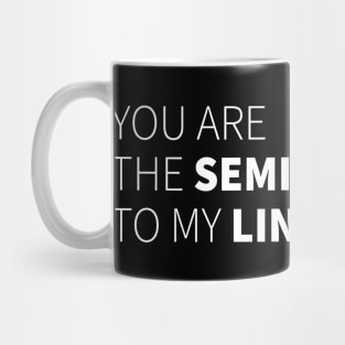 Semicolon Nerd Love Software Developer Gift Mug